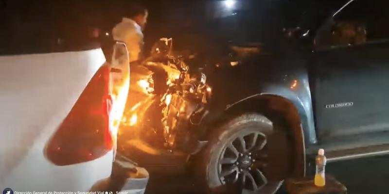 Provial regula el tránsito tras múltiple colisión en Suchitepéquez: ¡La seguridad en carretera es primero!