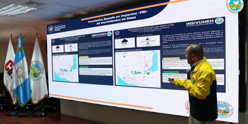 Reunión semanal en INSIVUMEH: panorámica de las condiciones climáticas y geofísicas del país