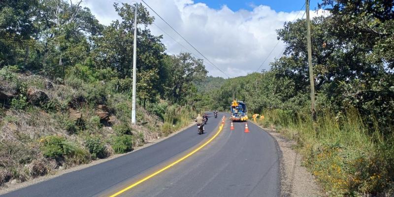 Nuevas señales para un camino más seguro entre Jalapa y El Progreso, Jutiapa