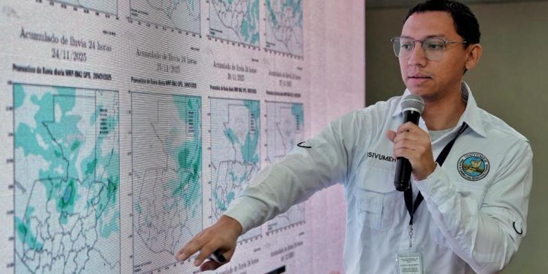 Frente frío ingresará al país esta semana y actividad volcánica se mantiene activa, reporta Insivumeh