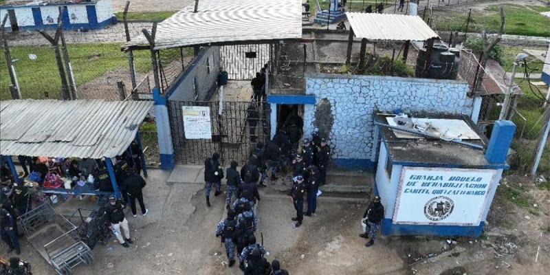 Fuerza pública allana centro carcelario Cantel