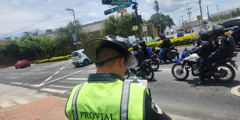 Provial estudia el comportamiento vial de motociclistas en la ciudad 