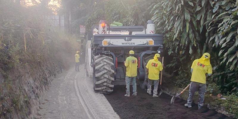 Se recupera la ruta entre Mazatenango y San Francisco Zapotitlán