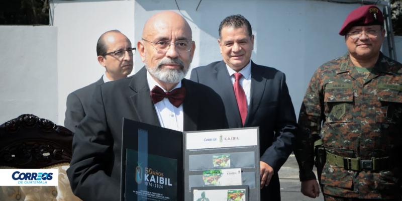 Correos de Guatemala conmemora los 50 años de las Fuerzas Especiales Kaibil con emisión postal