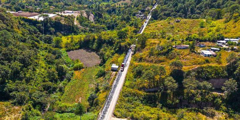 Covial mejora carretera que impulsa la economía de tres municipios