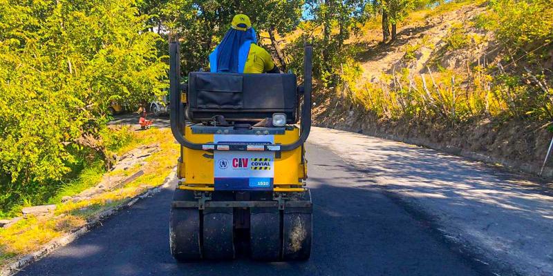 Mejoran vía entre Chuarrancho y Salamá para fortalecer la conexión entre comunidades