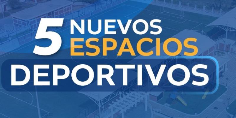 Cinco nuevos espacios deportivos para los guatemaltecos