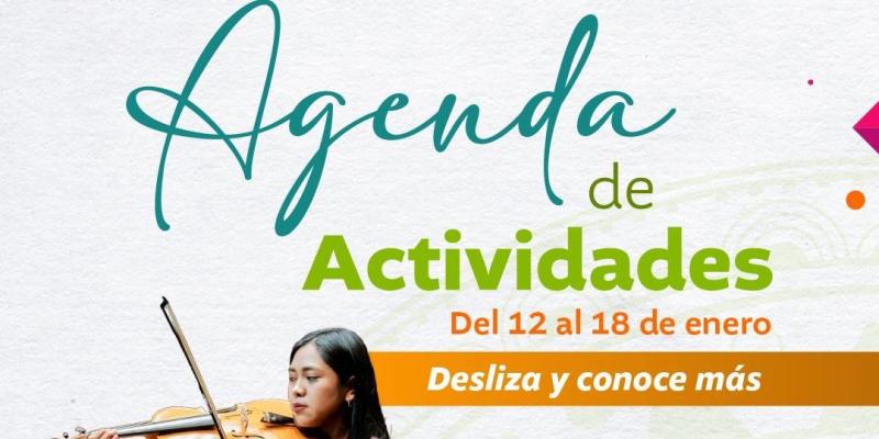 Actividades de actividades del 12 al 18 de enero