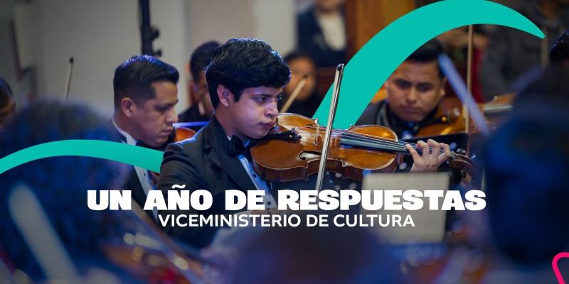 Un año de respuestas: Viceministerio de Cultura