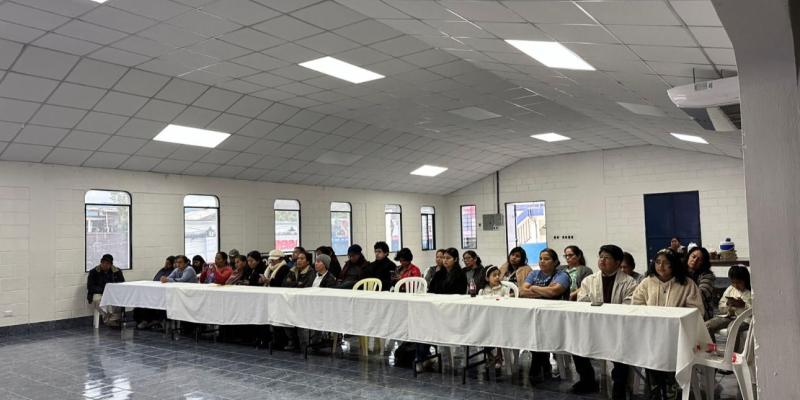 Capacitación llevada a cabo en Cobán, Alta Verapaz. 