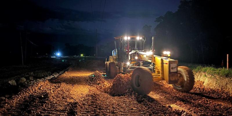 Avanza construcción del Libramiento Sayaxché y mejora la movilidad y el comercio local en Petén