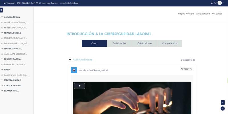 La SIT crea plataforma de capacitación institucional para fortalecer las competencias de su personal