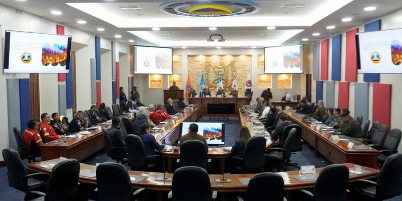 III Ejercicio Nacional de Supresión de Incendios Forestales fortalece la coordinación interinstitucional.