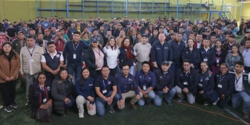 Reunión de Comude en Huehuetenango