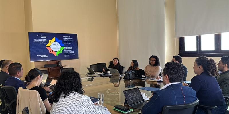 Organismo Ejecutivo instala Mesa Técnica del Pilar de Transformación Institucional
