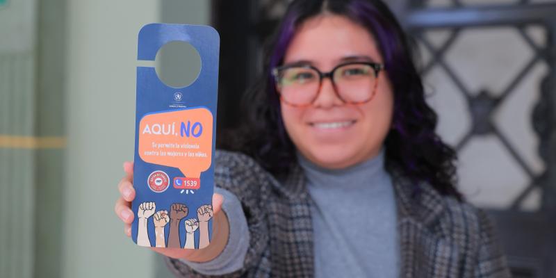 No a la violencia contra la mujer