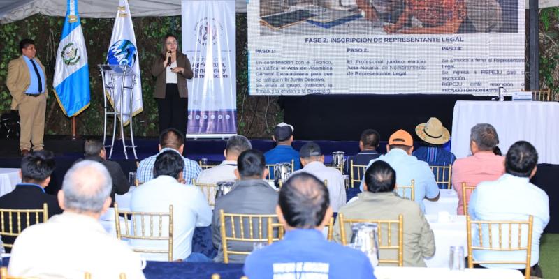 Productores fortalecen su futuro al formalizar 35 organizaciones agropecuarias