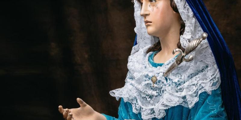 Música, tradición y fe se unen en Escuintla para celebrar el retorno de Nuestra Señora de Dolores. 