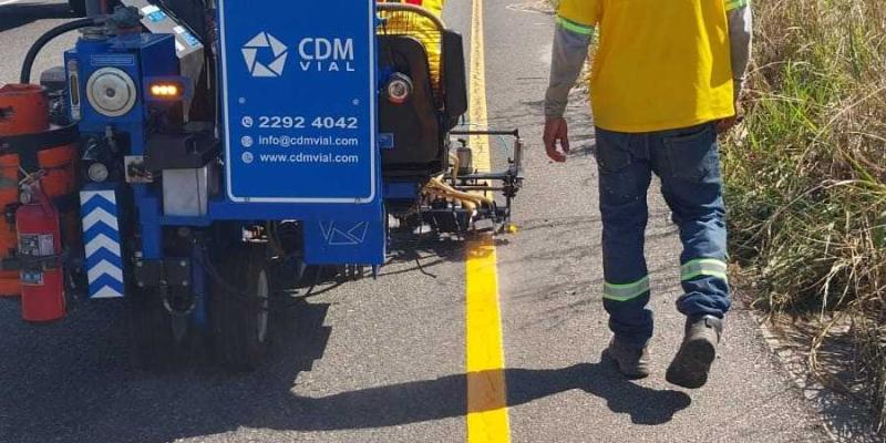 Colocan señalización en la CA-2 occidente, entre Cocales y Río Bravo