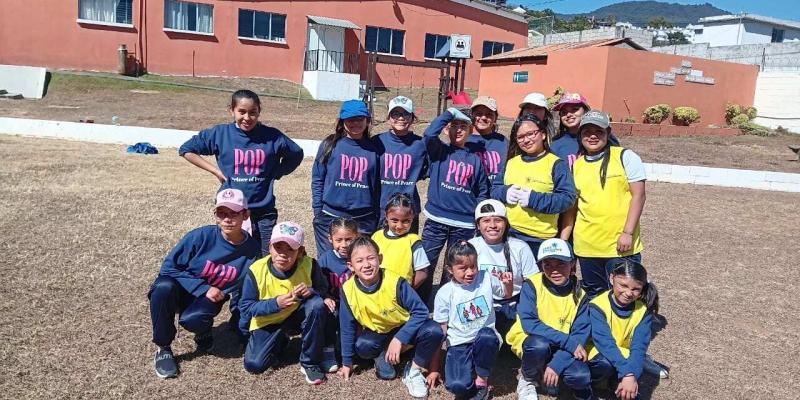 Proyecto deportivo impulsa a niñas del Hogar Príncipe de Paz a través del fútbol