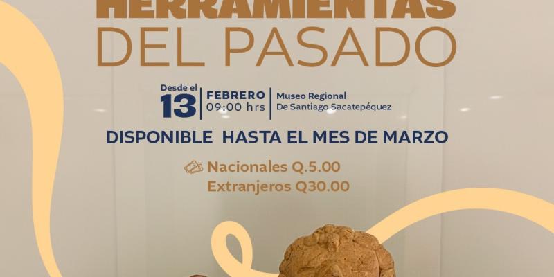 Exposición temporal: Rostros y herramientas del pasado