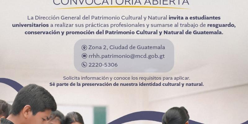 ¿Quieres que tu práctica profesional deje huella en Guatemala?