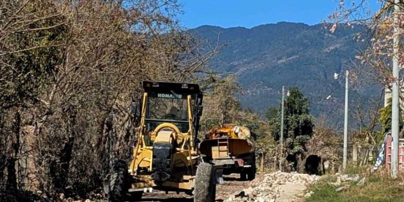 Mejoran 8.5 kilómetros de la ruta CR-JAL-45 