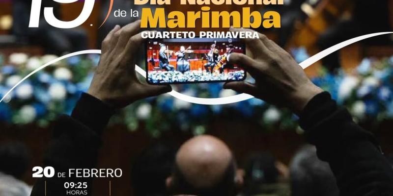El Cuarteto Primavera se une a la 19.ª celebración del Día Nacional de la Marimba