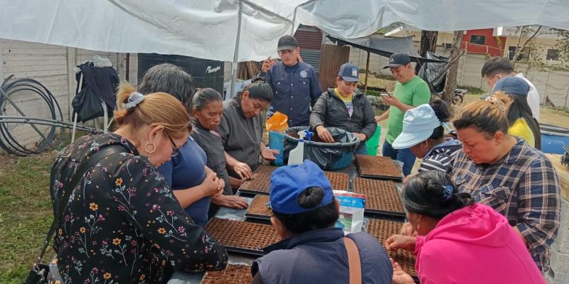 Sembrando futuro: mujeres de Esquipulas transforman el huerto en emprendimiento