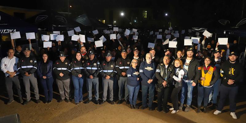 Educación vial fortaleció a los Zorros Guardianes que apoyarán a motociclistas durante la Caravana del Zorro 2026