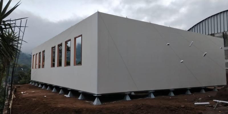 Fortalecimiento de infraestructura educativa en San Marcos con nuevo módulo prefabricado