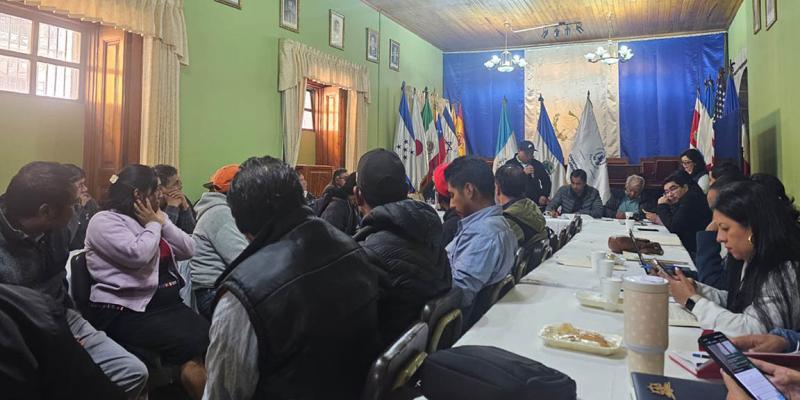Mesa Interinstitucional MAGA seguimiento a compromisos con pueblos indígenas 