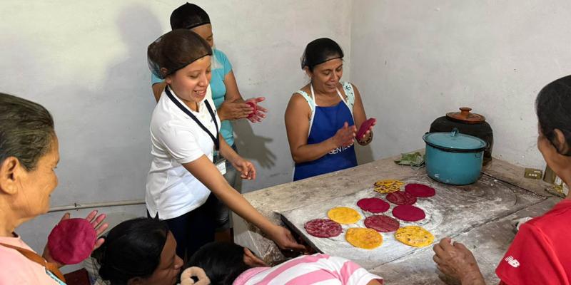 Promueven consumo de hortalizas locales y recetas nutritivas