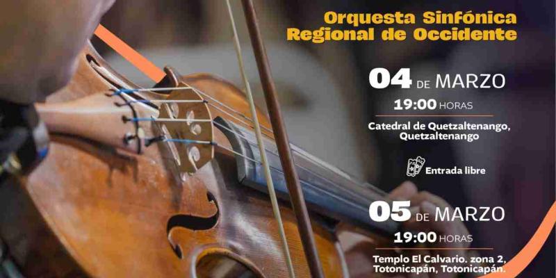 Temporada de Cuaresma de la Orquesta Sinfónica Regional de Occidente