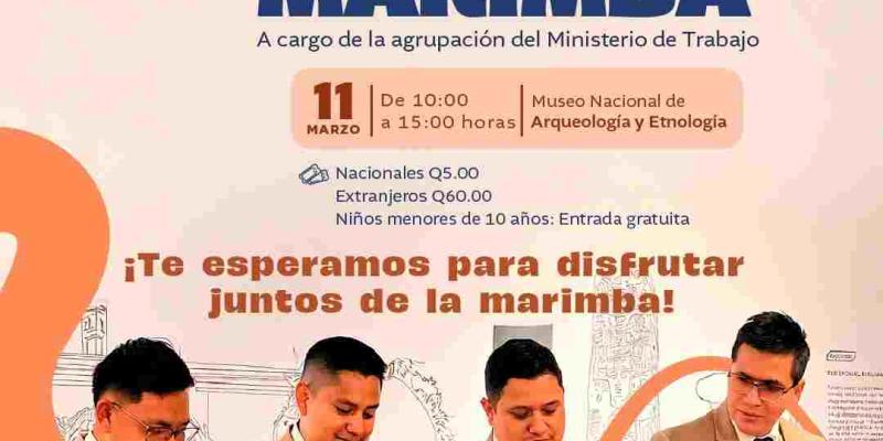 ¡La marimba llega al museo!