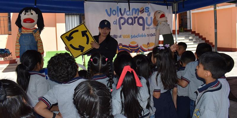 PROVIAL llena de alegría y aprendizaje la primera edición 2026 de "Volvamos al Parque"