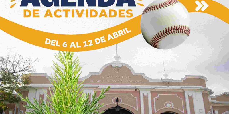 Agenda de actividades del 06 al 12 de abril