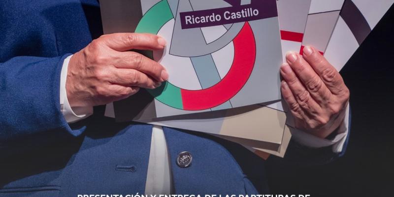 Presentación y entrega de partituras de Ricardo Castillo