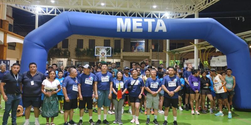 San Pedro La Laguna se llena de energía y participación con la Carrera Leyendas de Guatemala. 