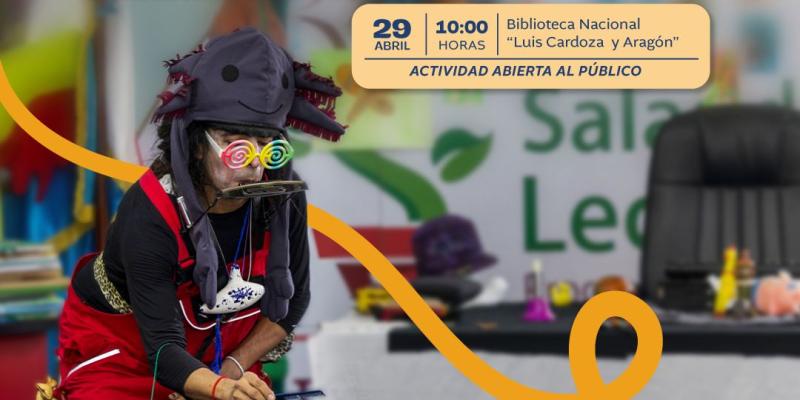 Jornada especial de cuenta cuentos en la Biblioteca Nacional