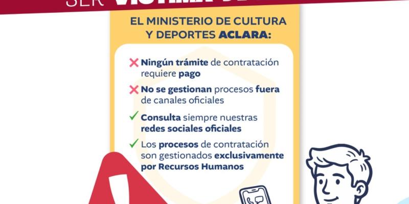 Evita estafas en procesos de contratación