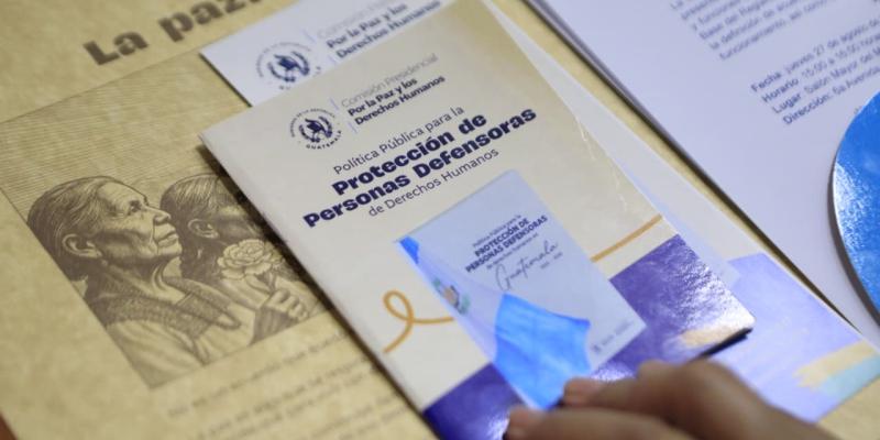  MINGOB y COPADEH avanzan en la protección de personas defensoras de DDHH