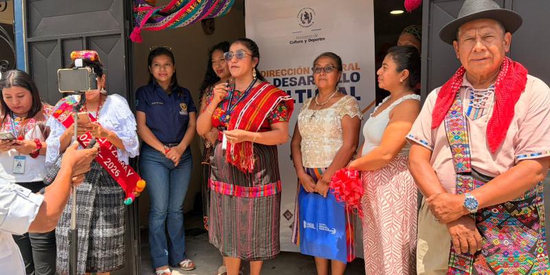 Casa de Desarrollo Cultural abre sus puertas en Samayac, Suchitepéquez. 