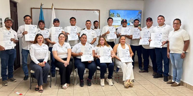 Mintrab concluye con éxito curso de formación para Marino Mercante