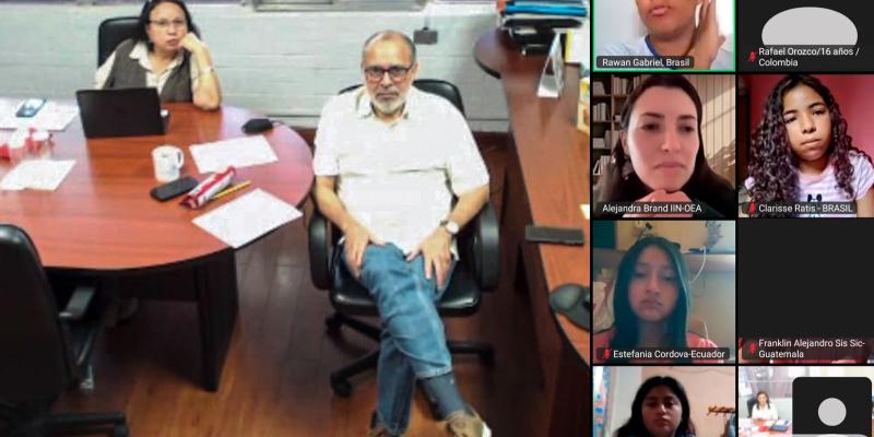 SBS fortalece la preparación de niñas, niños y adolescentes rumbo a la 100ª Reunión del IIN 