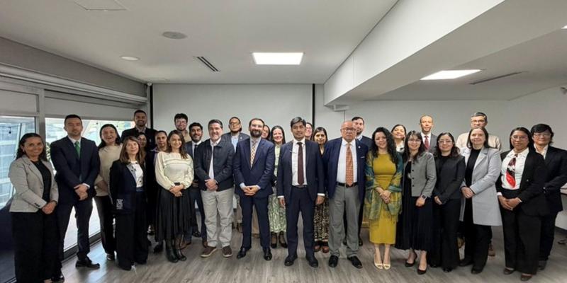 Participantes en el intercambio regional para fortalecer la Cooperación Sur-Sur y Triangular.