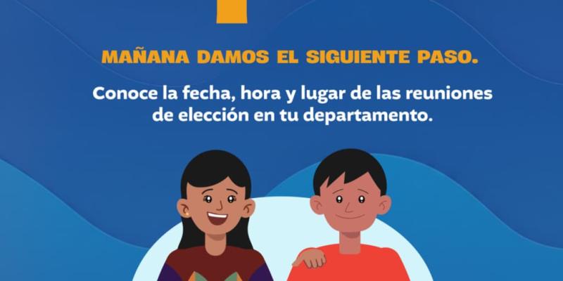 ¡Falta 1 día para las elecciones de representantes de los pueblos!